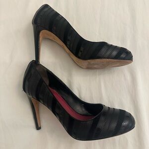 Cole Haan Black Leather heels